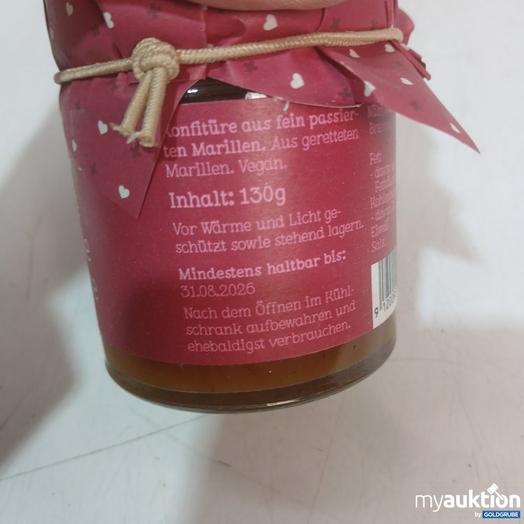 Artikel Nr. 940226: Unverschwendet Marille & Vanille Konfitüre abgelaufen 130 g