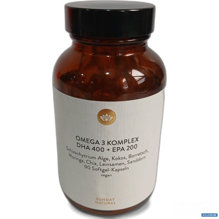 Artikel Nr. 956226: Sunday Natural Omega 3 Komplex DHA 400+EPA 200 90kapsel. 