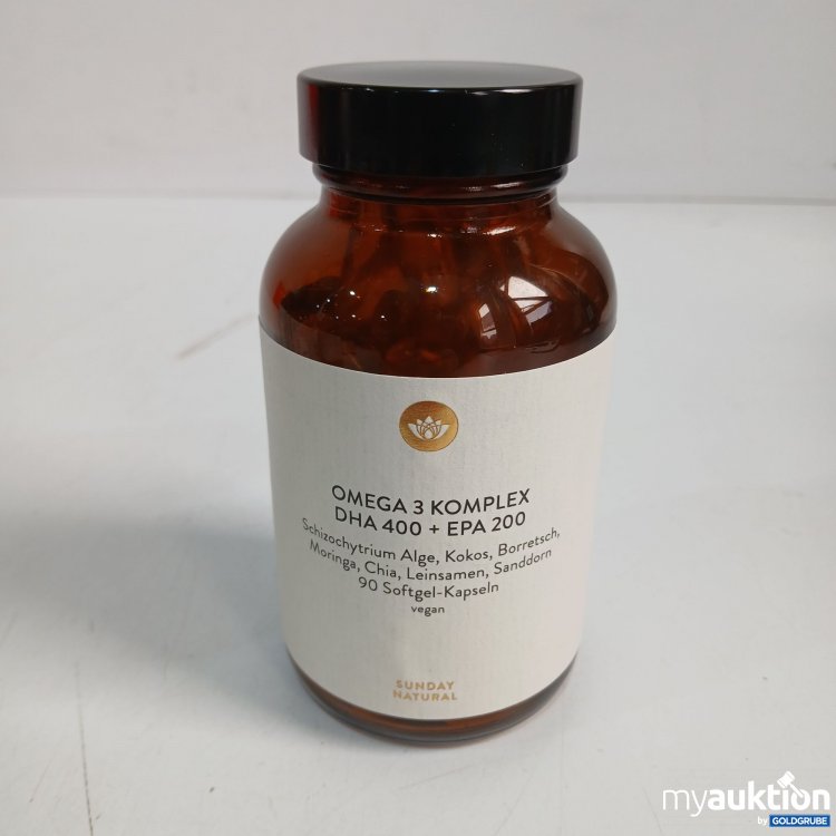 Artikel Nr. 956226: Sunday Natural Omega 3 Komplex DHA 400+EPA 200 90kapsel. 