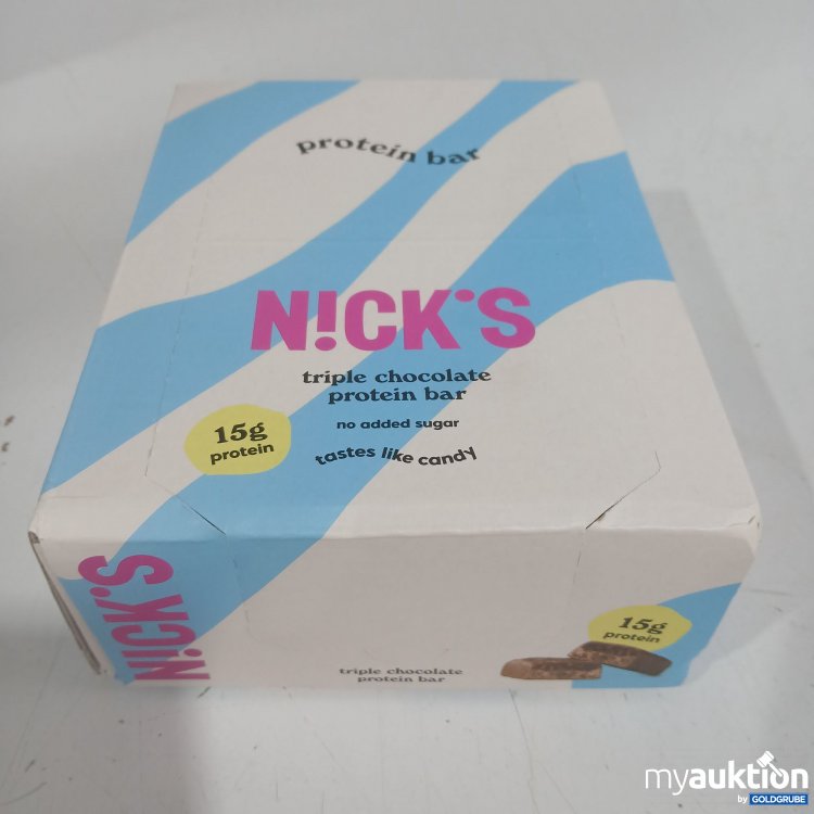 Artikel Nr. 970226: Nicks Protein Bar triple chocolate 12x50g 