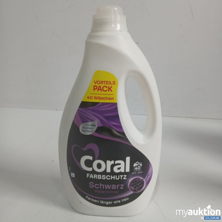 Artikel Nr. 977226: Coral Farbschutz Waschmittel Schwarz,40 Wäschen