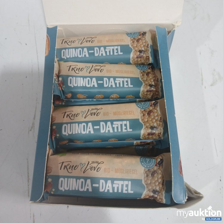 Artikel Nr. 979226: True Love Bio Müsliriegel Quinoa Dattel 12x28g