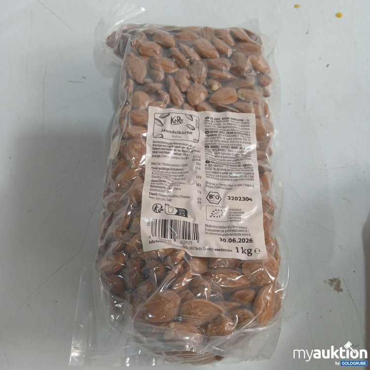 Artikel Nr. 985226: Koro Mandelkerne Natur 1kg 