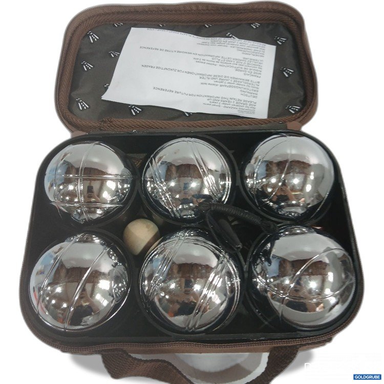 Artikel Nr. 986226: Laguiole Set of 6 Bowis Petanque Game Boccia 
