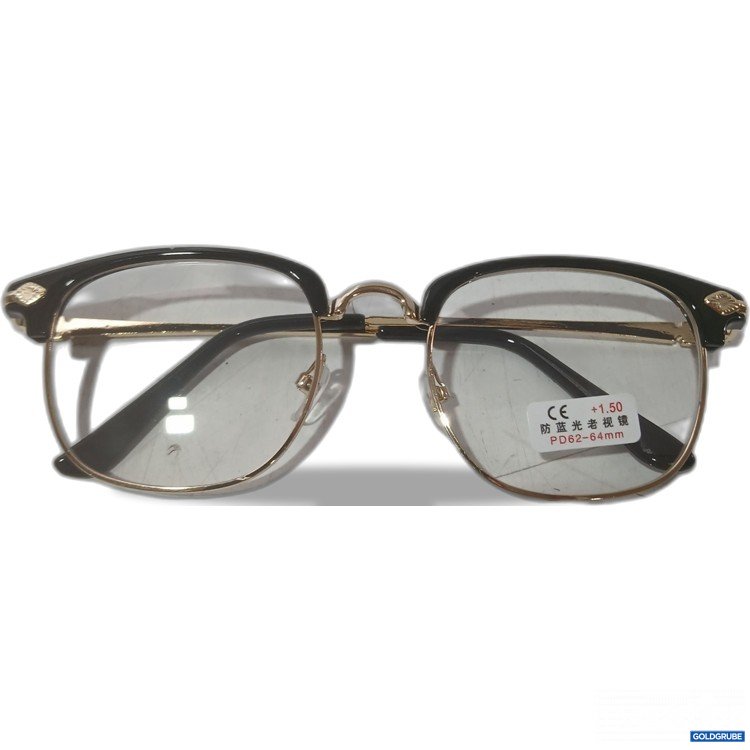 Artikel Nr. 989226 Artikel Nr. 989226: Diverse Brille Schwarz / Gold +1.50 mit Etui