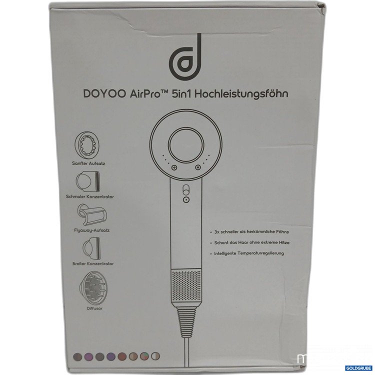Artikel Nr. 993226: Doyoo AirPro 5in1 Hochleistungsföhn 