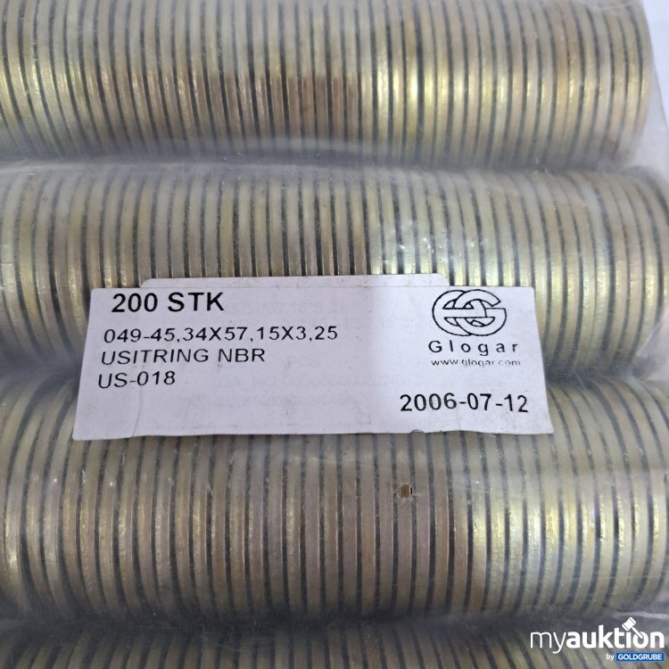 Artikel Nr. 361227: Glogar Usitring 200 Stk., 049-45, 34x57,15x3.25