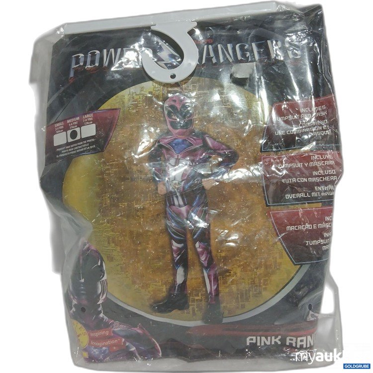 Artikel Nr. 446227 Artikel Nr. 446227: Power Rangers pink Ranger Kinderkostüm 116cm
