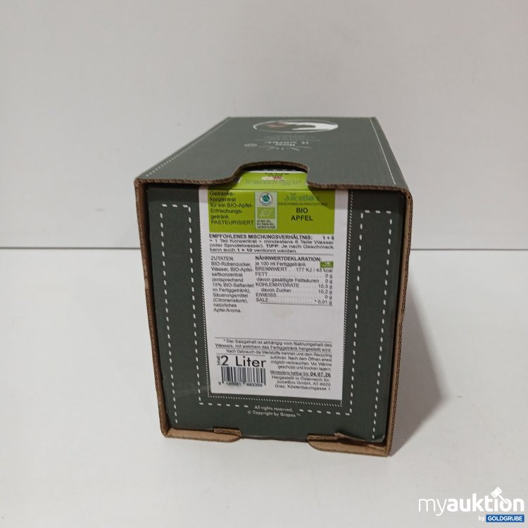 Artikel Nr. 854227 Artikel Nr. 854227: JuiceBox Bio Apfel 2l
