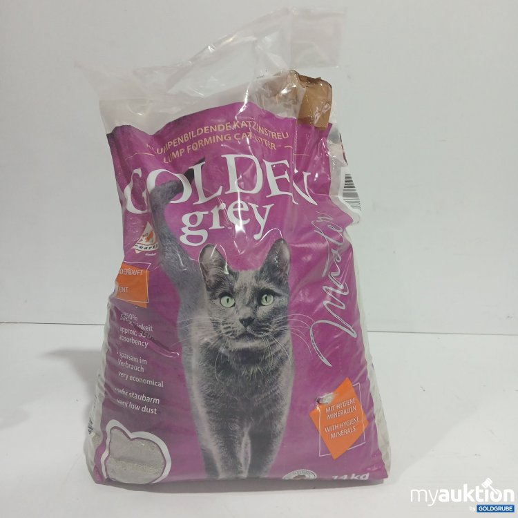 Artikel Nr. 898227: Golden Grey Katzenstreu 14kg 