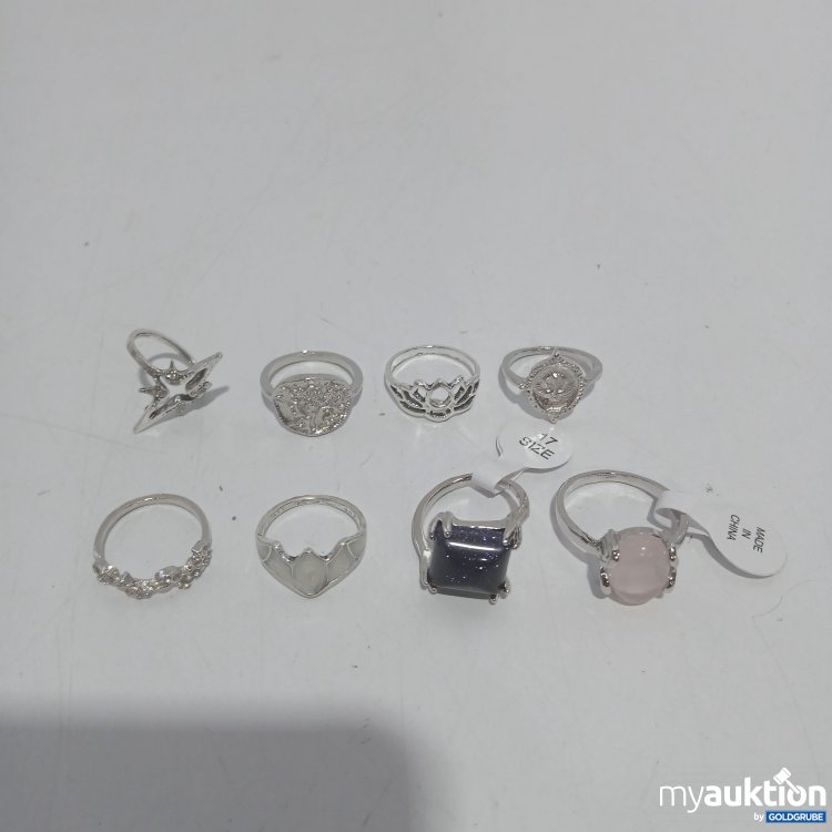 Artikel Nr. 911227: Diverse Ringe 8 Stück 