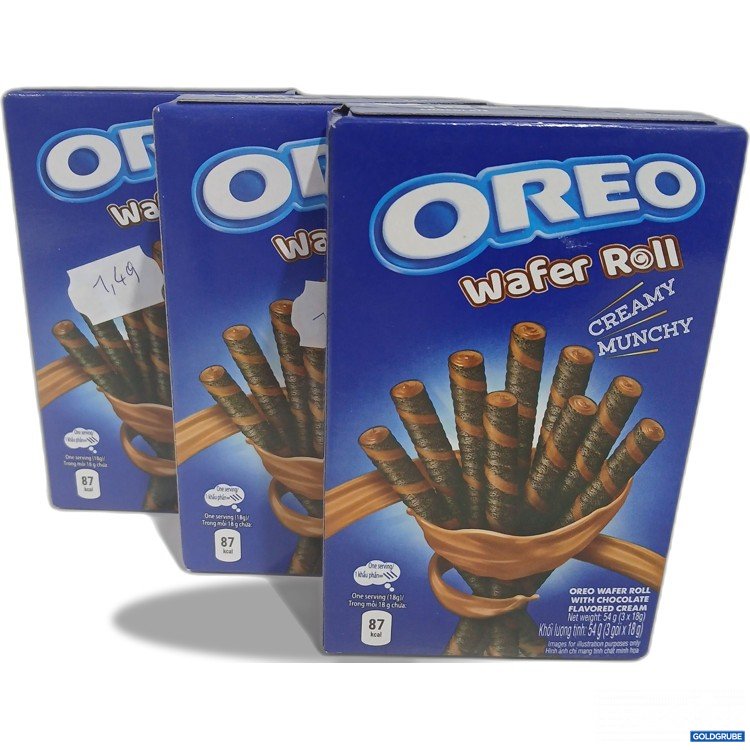 Artikel Nr. 916227 Artikel Nr. 916227: Oreo Wafer Roll Chocolate je 54g