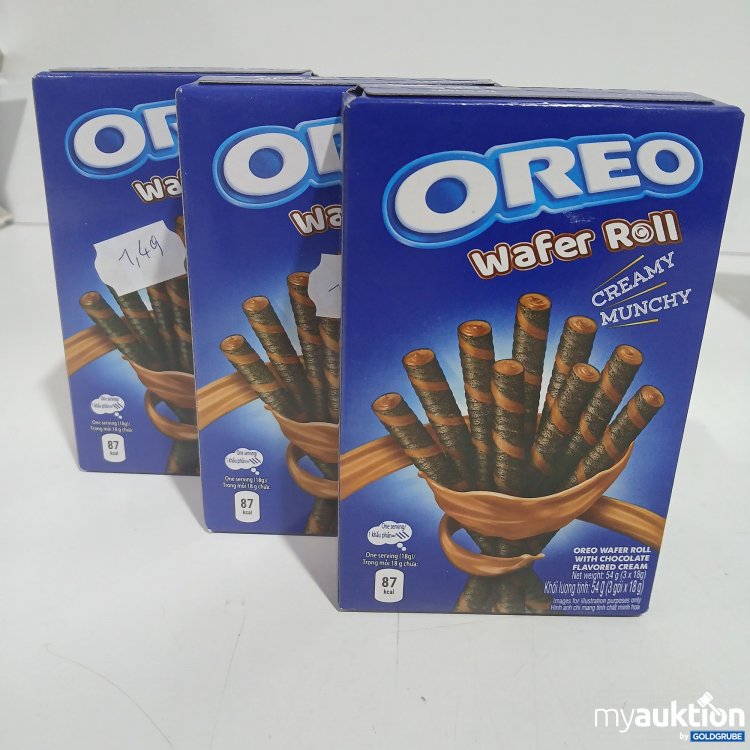 Artikel Nr. 916227 Artikel Nr. 916227: Oreo Wafer Roll Chocolate je 54g