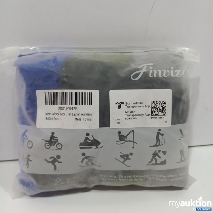 Artikel Nr. 917227: Finvizo 4-Pack Herren Laufsocken/Stulpen