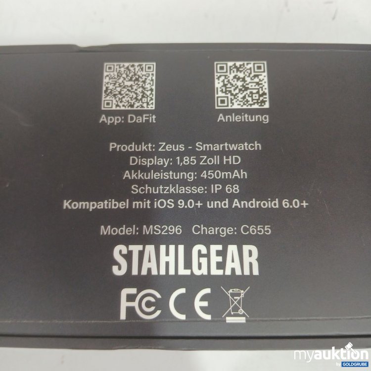 Artikel Nr. 919227: STAHLGEAR Zeus Smartwatch
