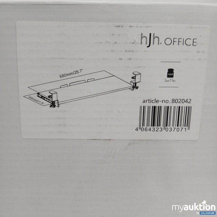 Artikel Nr. 961227: HJH Office Tastaturhalterung 802042