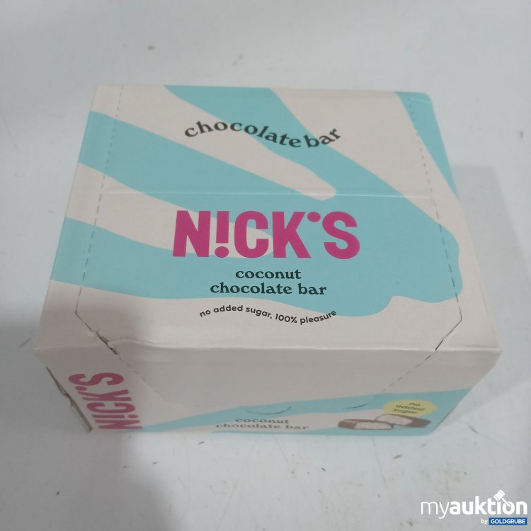 Artikel Nr. 970227: Nicks chocolate Bar coconut chocolate bar 15x40g 