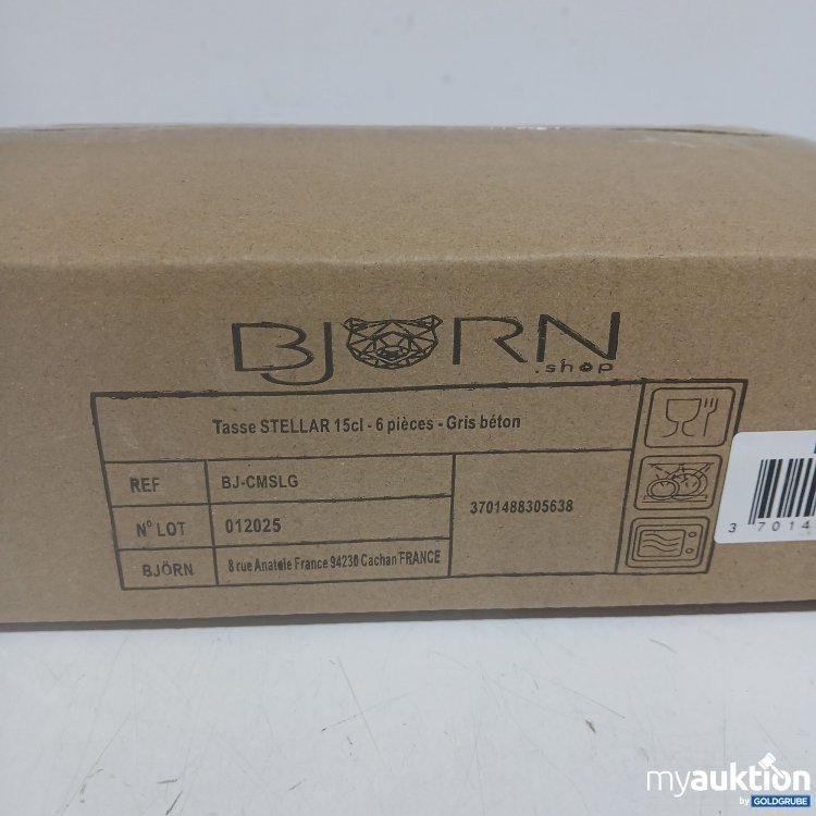 Artikel Nr. 972227: Björn Tasse Stellar 15cl 6Stk Gris beton 
