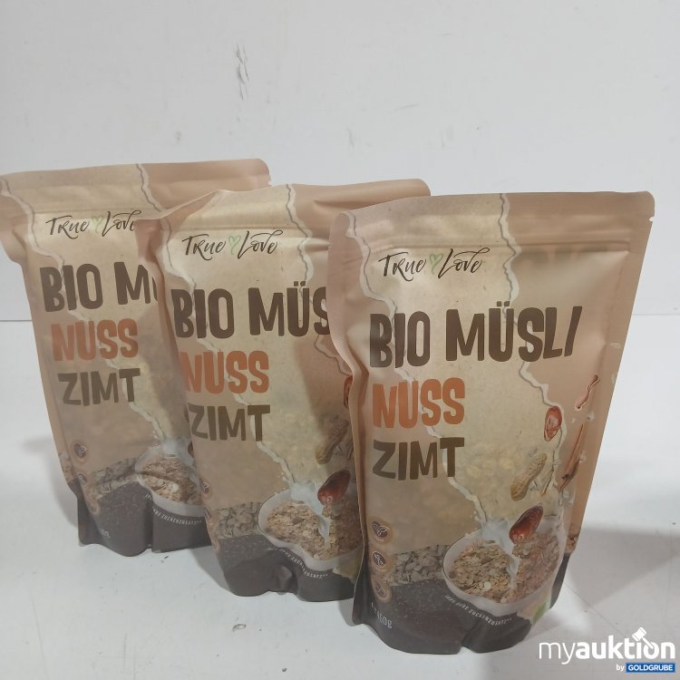Artikel Nr. 979227: True Love Bio Müsli Nuss Zimt je 450g 