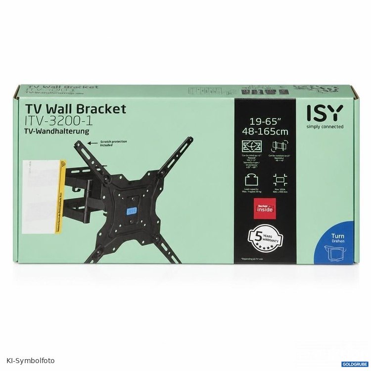Artikel Nr. 466228 Artikel Nr. 466228: ISY TV Wall Bracket ITV-3200-1 19-65 Zoll