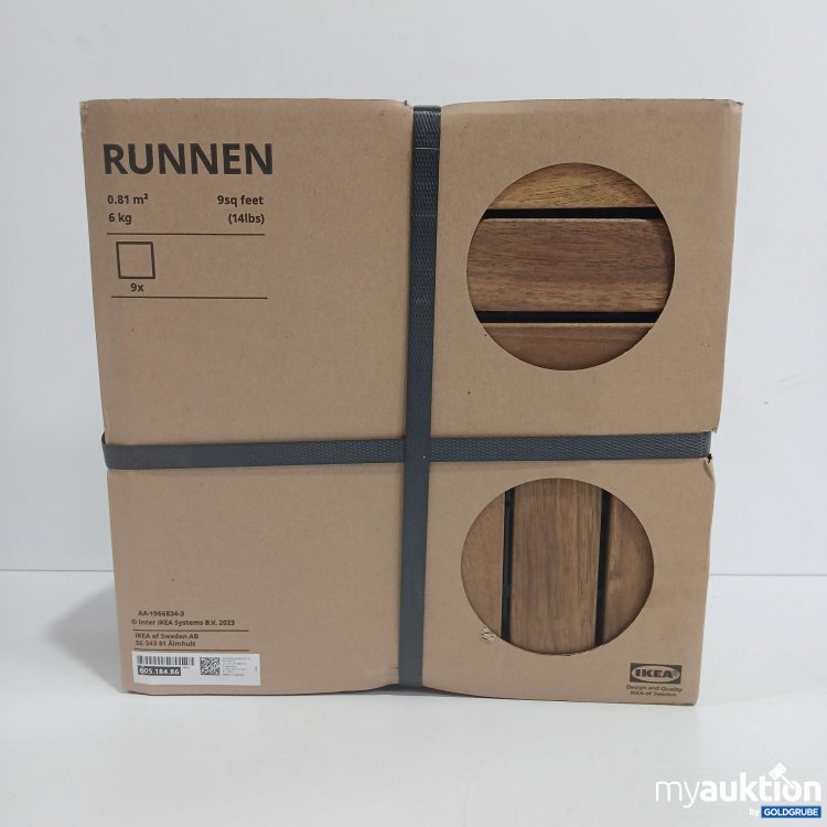 Artikel Nr. 827228: Ikea Runnen 9x 605.184.86
