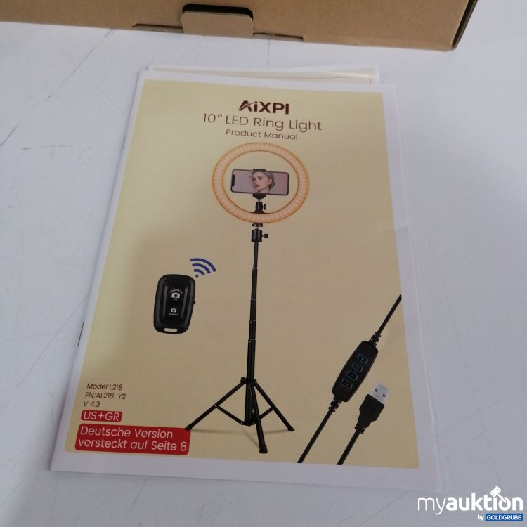 Artikel Nr. 833228 Artikel Nr. 833228: AiXPI 10" LED Ring Light