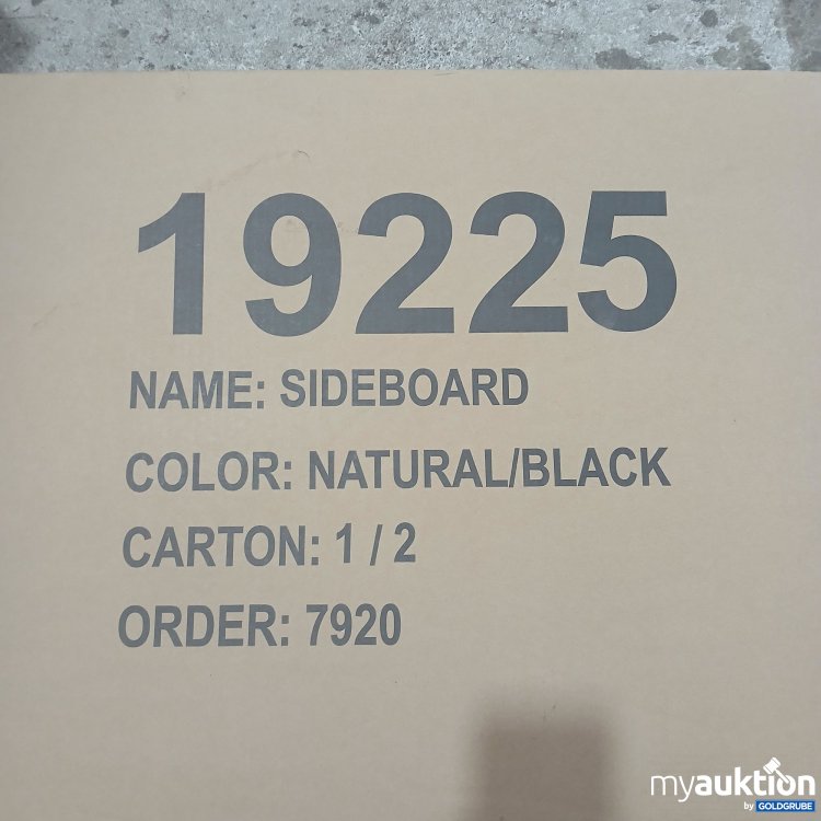 Artikel Nr. 865228: Sideboard Natural/Black 19225 