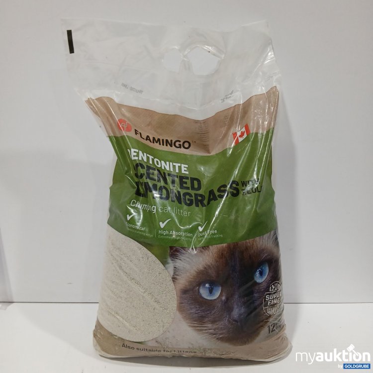 Artikel Nr. 885228: Flamingo Bentonite Scented Lemongrass with zeolite 12kg  