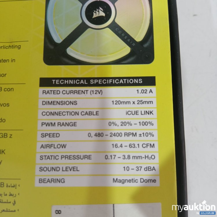 Artikel Nr. 894228: Corsair Icue Link QX120 RGB Expansion Kit 