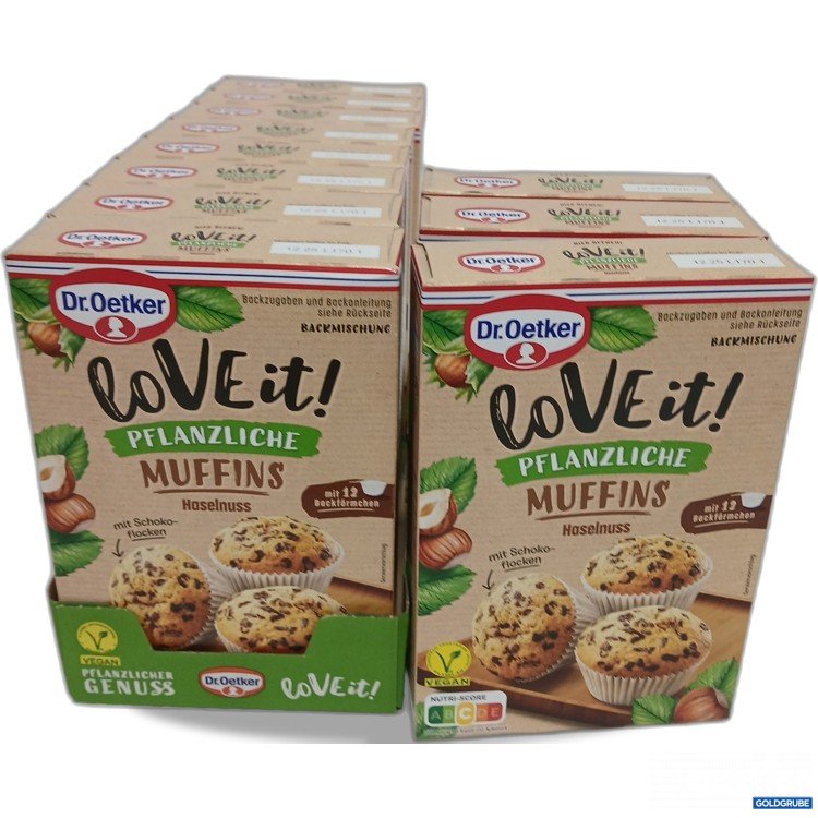 Artikel Nr. 913228: Dr. Oetker Pflanzliches Muffin Haselnuss 11x435g 