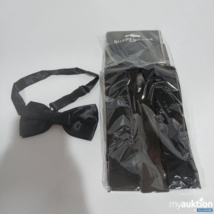 Artikel Nr. 914228: Suspenders Hosenträger + Fliege 