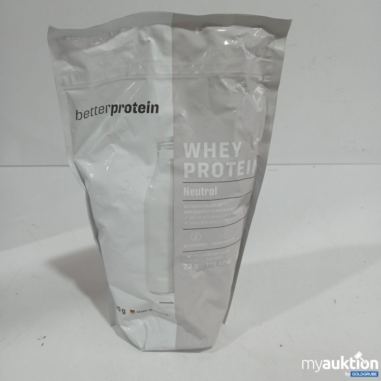 Artikel Nr. 970228: Better Protein Whey Protein neutral 1000g 