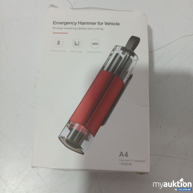 Artikel Nr. 989228 Artikel Nr. 989228: Emergency Hammer for Vehicle A4