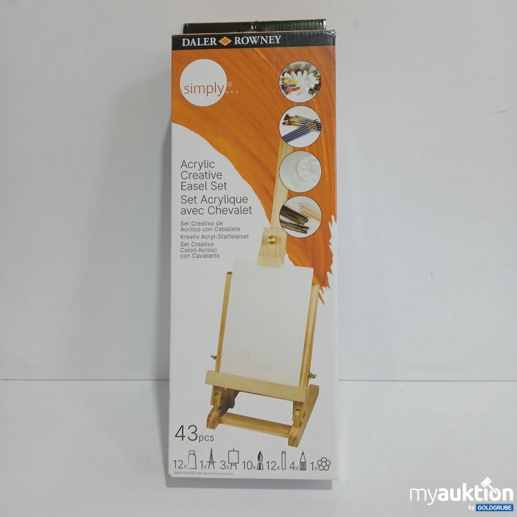 Artikel Nr. 438229: Daler Rowney Acrlyic Creative Easel Set 