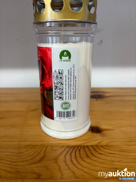 Artikel Nr. 450229: Premium Grabkerze 4 Tage