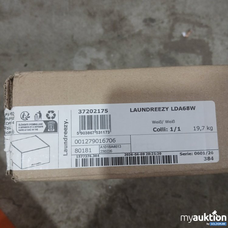Artikel Nr. 468229 Artikel Nr. 468229: Laundreezy LDA68W Weiß