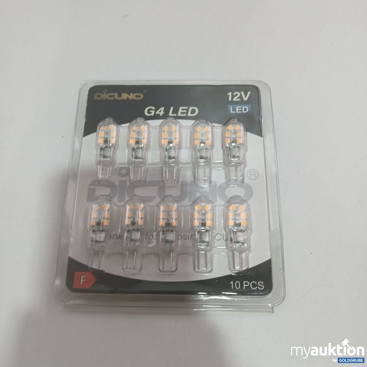 Artikel Nr. 846229: Dicuno G4 LED 12V LED 10 Stück 