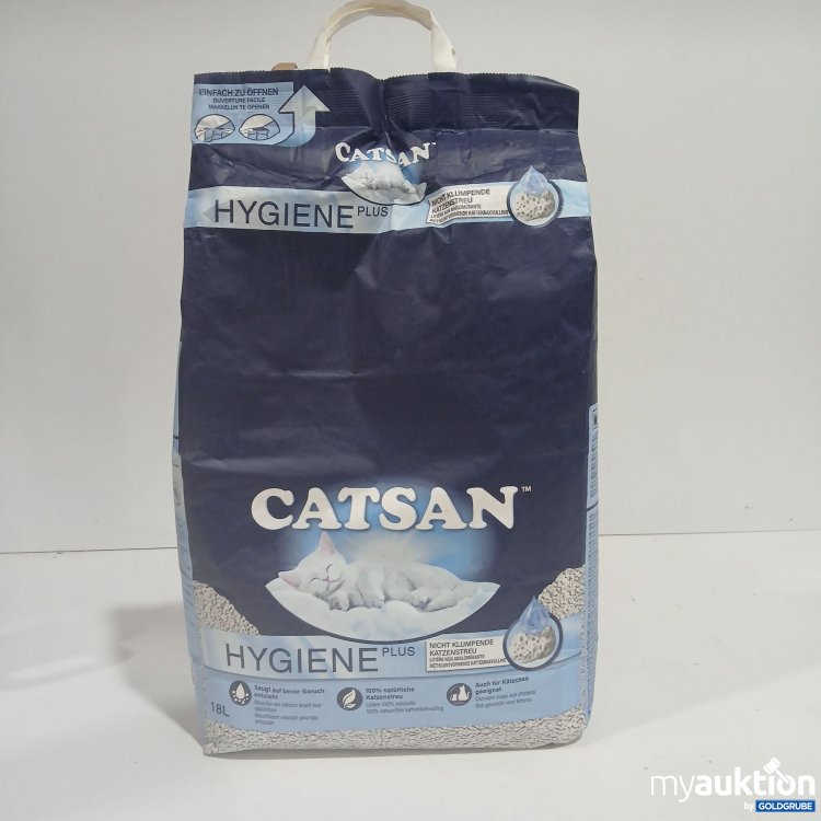 Artikel Nr. 898229: Catsan Hygiene Plus Katzenstreu 18L