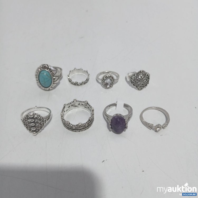 Artikel Nr. 911229: Diverse Ringe 8 Stück 