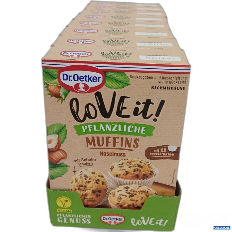 Artikel Nr. 913229 Artikel Nr. 913229: Dr. Oetker Pflanzliches Muffin Haselnuss 8x435g