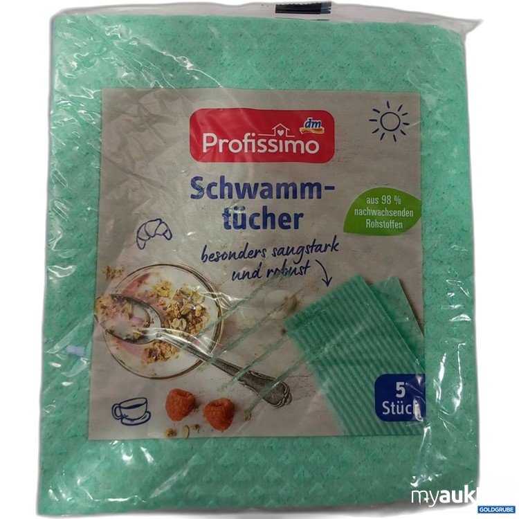 Artikel Nr. 917229: Profissimo Schwammtücher 5 Stück