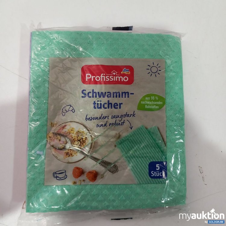 Artikel Nr. 917229: Profissimo Schwammtücher 5 Stück