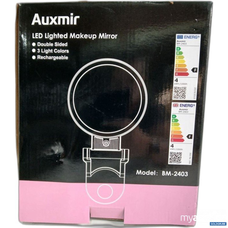 Artikel Nr. 932229: Auxmir LED Lighted Makeup Mirror BM-2403 mit Ladekabel und Pinzette
