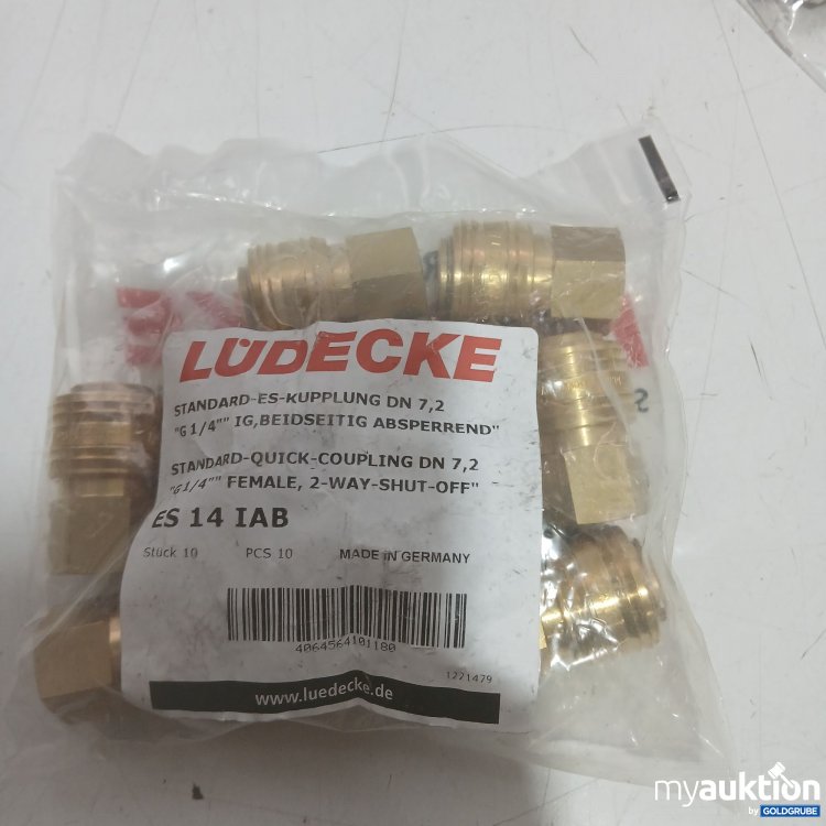 Artikel Nr. 993229: Lüdecke Standard-ES-Kupplung DN 7,2 G1 1/4 ES 14 IAB 10Stk