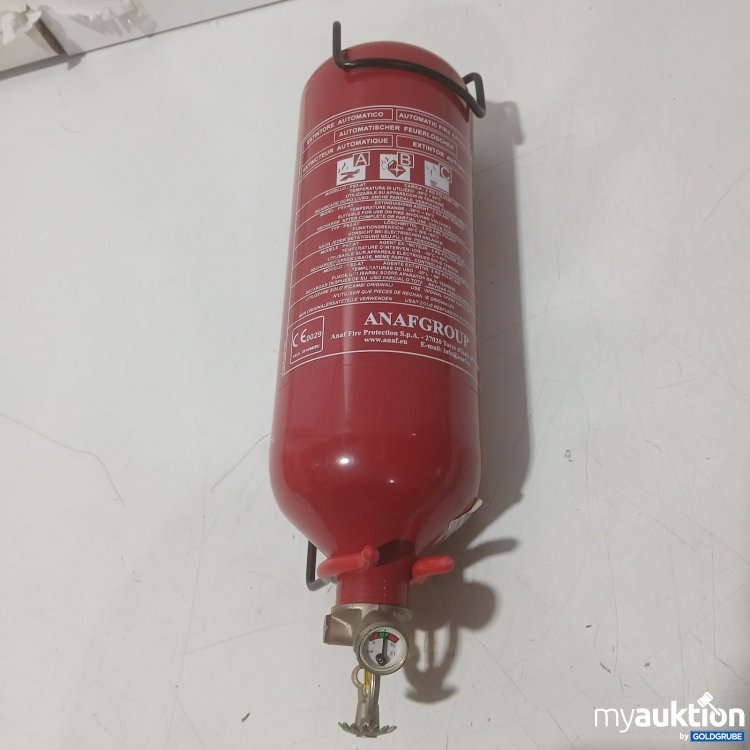 Artikel Nr. 468230 Artikel Nr. 468230: ANAFGROUP automatischer Feuerlöscher