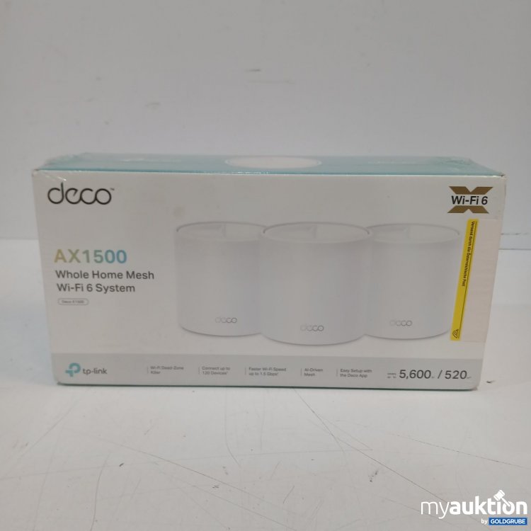 Artikel Nr. 470230 Artikel Nr. 470230: tp-link deco AX1500 Whole Home Mesh Wi-Fi 6 System