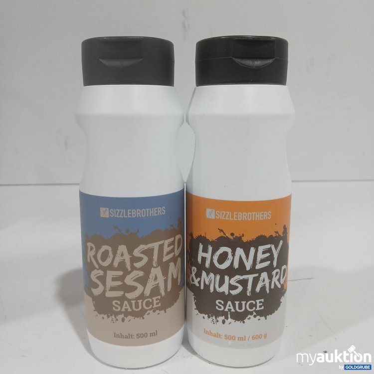 Artikel Nr. 477230: SIZZLEBROTHERS Roasted Sesame Sauce 500 ml & Honey Mustard Sauce 500ml