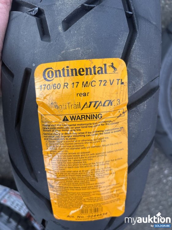 Artikel Nr. 524230: Continental Trail Attack 3 170/60 R17