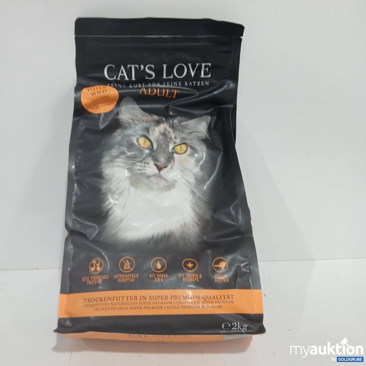 Artikel Nr. 813230 Artikel Nr. 813230: Cats Love Katzen Trockenfutter Pute&Wild 2kg