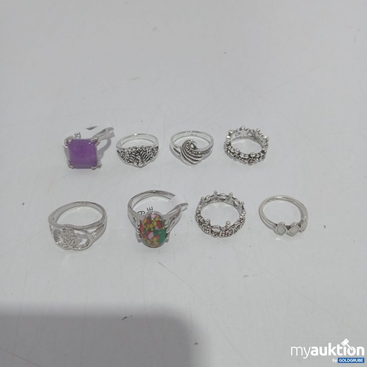 Artikel Nr. 911230: Diverse Ringe 8 Stück 